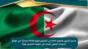 صدور نتائج بكالوريا 2025 في الجزائر اليوم 03/08 حصريًا على موقع الديوان الوطني تعرف على كيفية التحميل فورًا